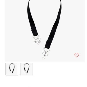 James Avery cross and dove book mark silver